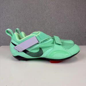 Nike SuperRep Women’s Cycle Shoes Sz 8.5 in Green Glow/Grey Cleats